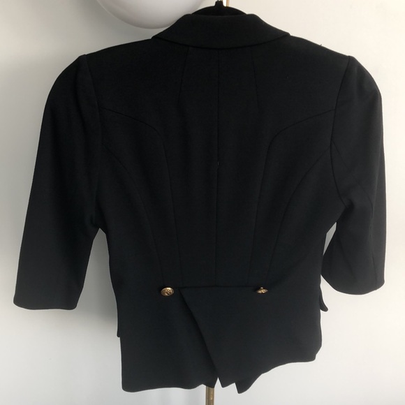 Bread n Butter Cropped Blazer with Gold Buttons - Picture 5 of 5